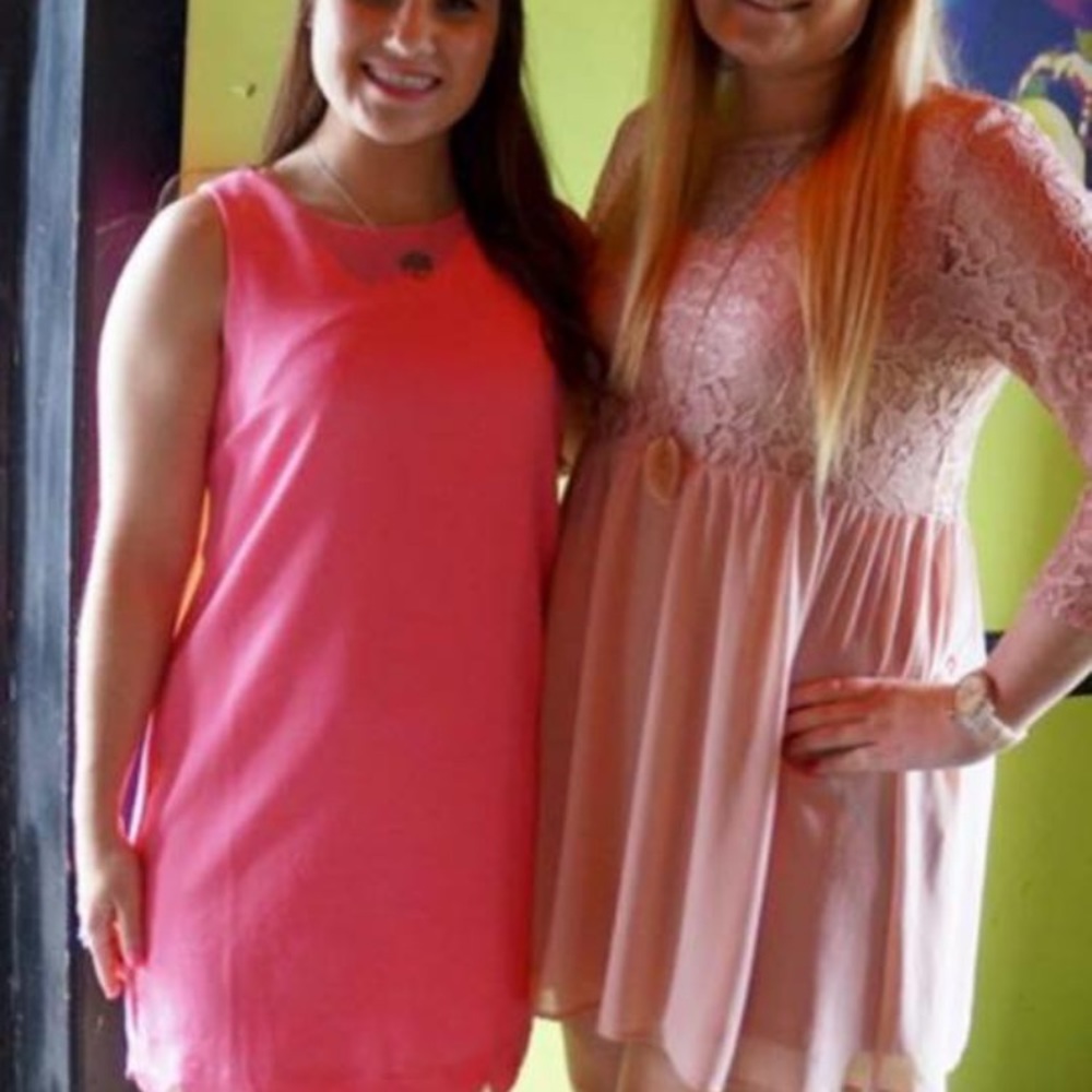 Forever 21 light pink/blush L mini dress